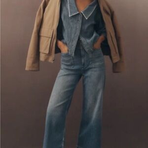 Anthropologie Maeve Colette Wide Leg Jeans